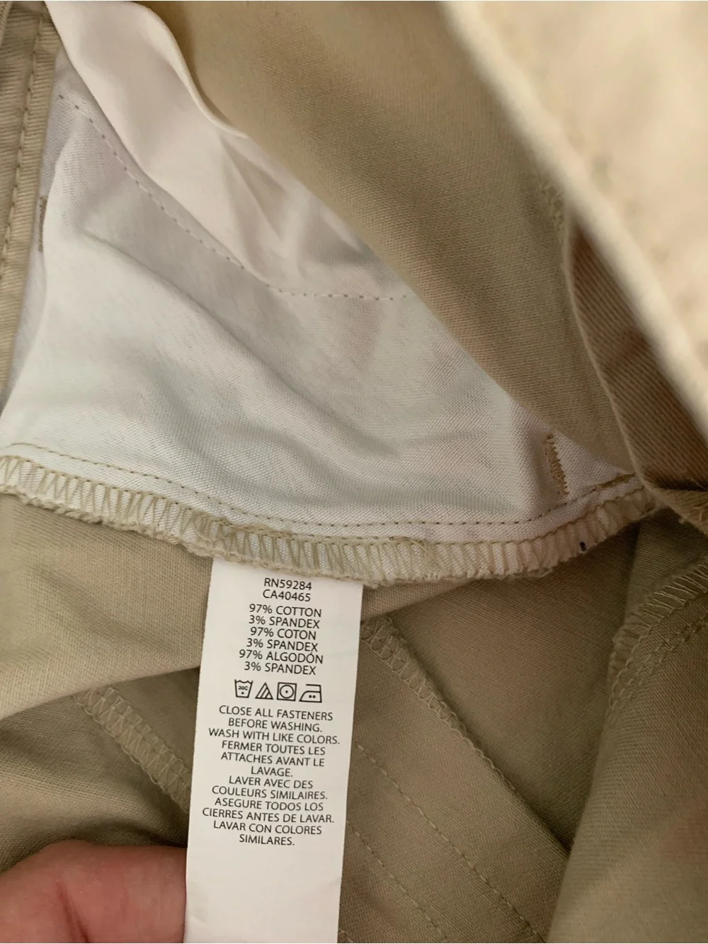 The Childrens Place classic khaki